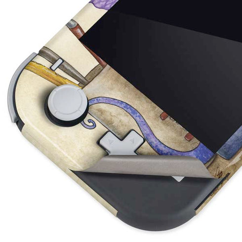 Whats in Here Coffee Dragon by Amy Brown Nintendo Switch Lite Skin